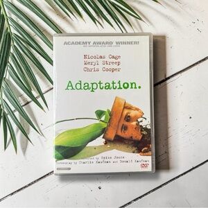 Adaptation. DVD | Nicolas Cage, Meryl Streep, Chris Cooper | Columbia Pictures